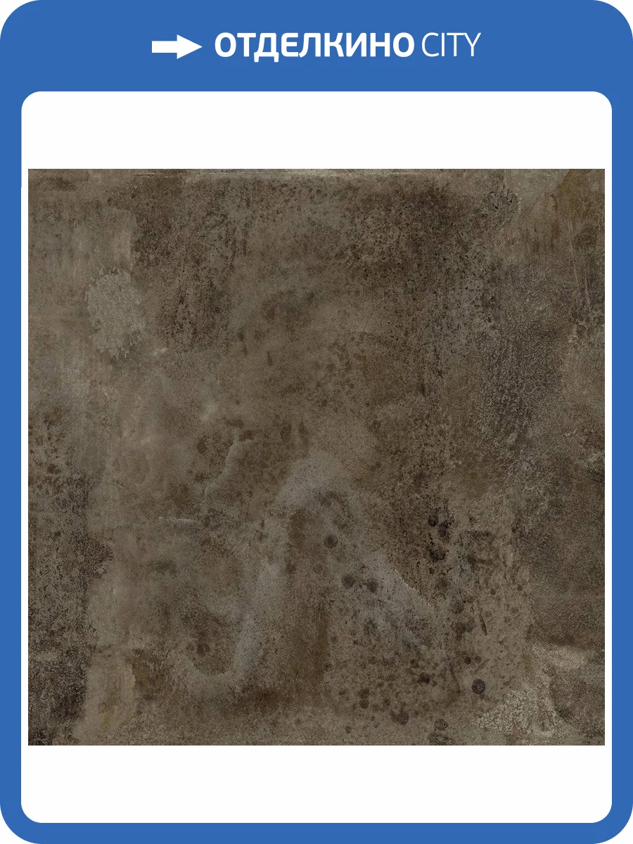 Керамогранит Ariostea Ultra Metal UMT6S100500 Brown Zink Soft 100x100 фото 3