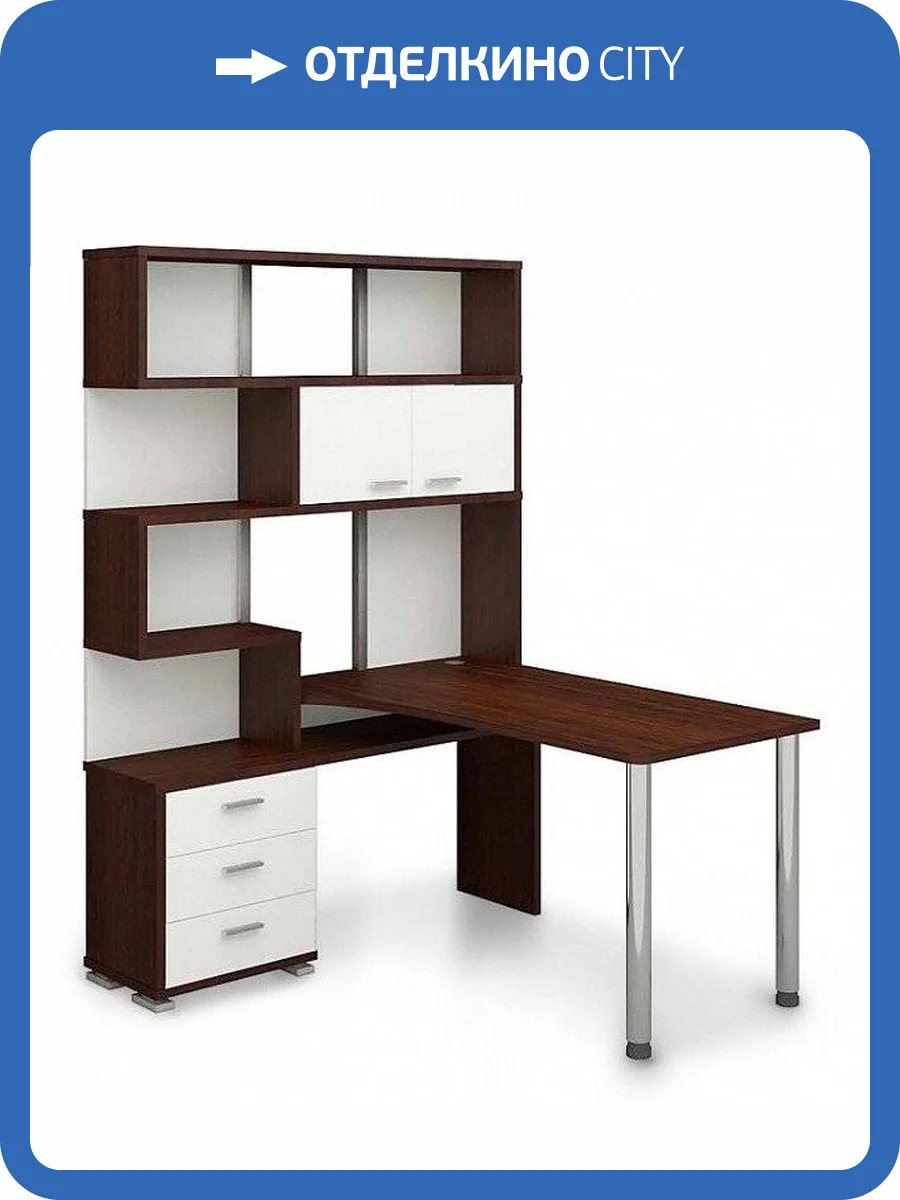 Стол компьютерный Merdes Домино MER_SR-420_130_VBEV-LEV фото 4