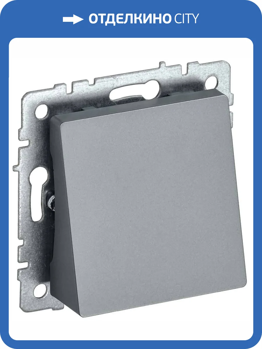 Вывод кабеля IEK Brite BR-VK10-0-K46 сталь фото 2