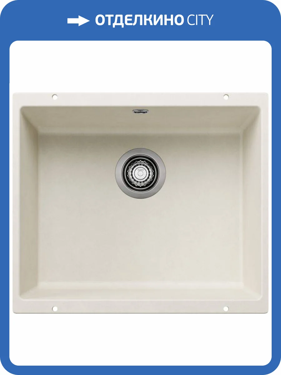 Мойка кухонная Blanco Rotan 500-U 527146 мягкий белый фото 6