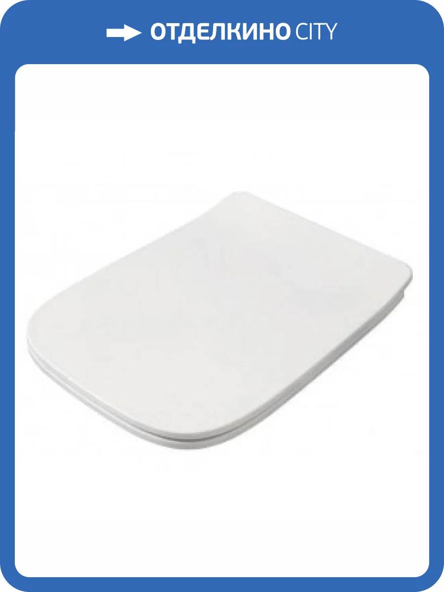 Крышка-сиденье ArtCeram A16 Slim ASA001 01 71 с микролифтом, белая фото 2