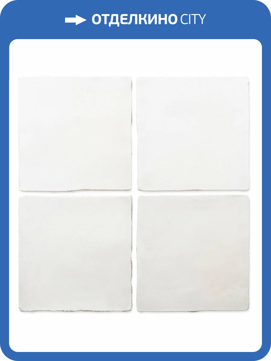 Керамическая плитка Dna Tiles Flash Bars 124409 White Glossy 13x13 фото 8