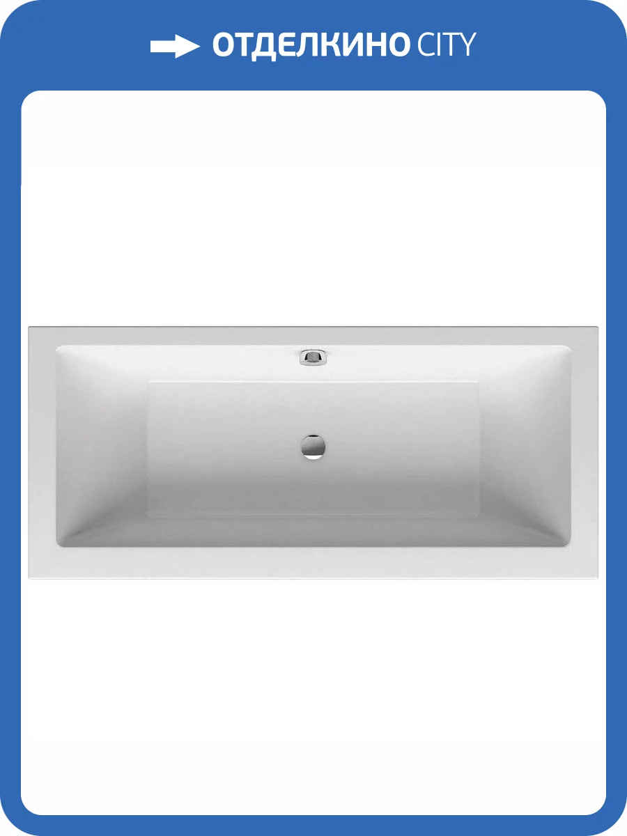 Акриловая ванна Ravak Formy 01 170x75 с ножками фото 5