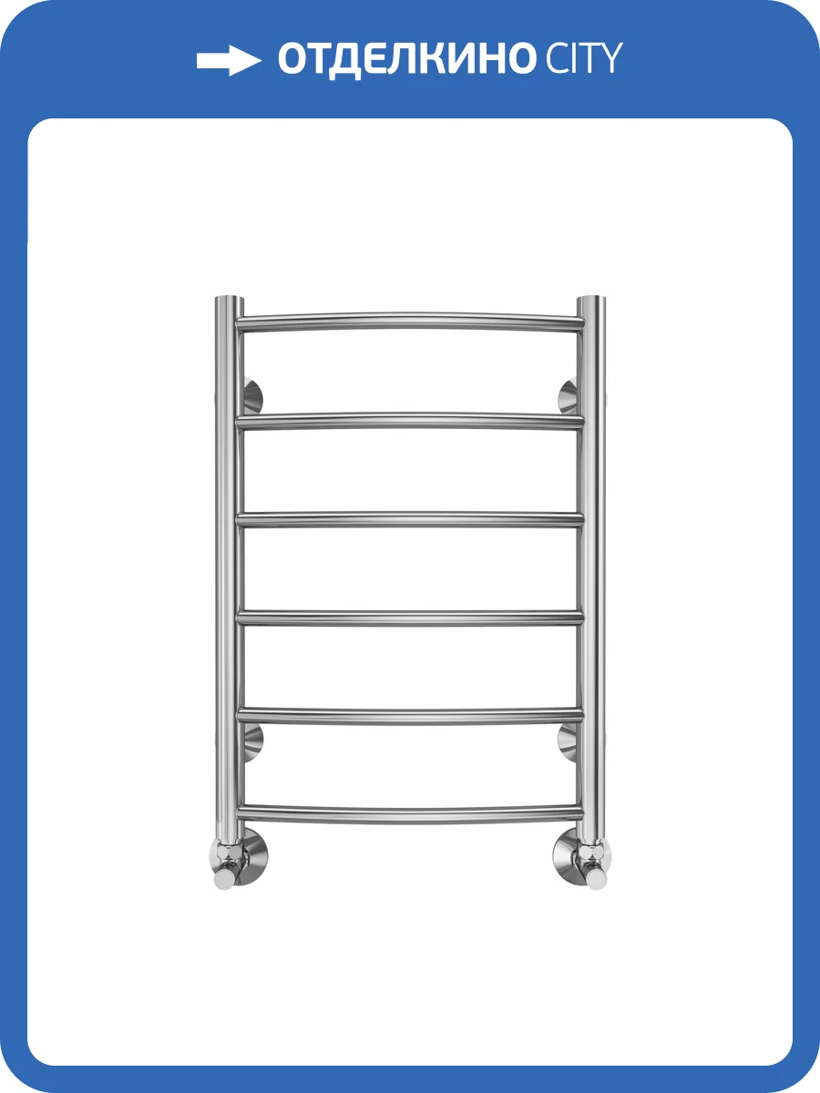 Полотенцесушитель Terminus Классик П6 40x60, водяной фото 4