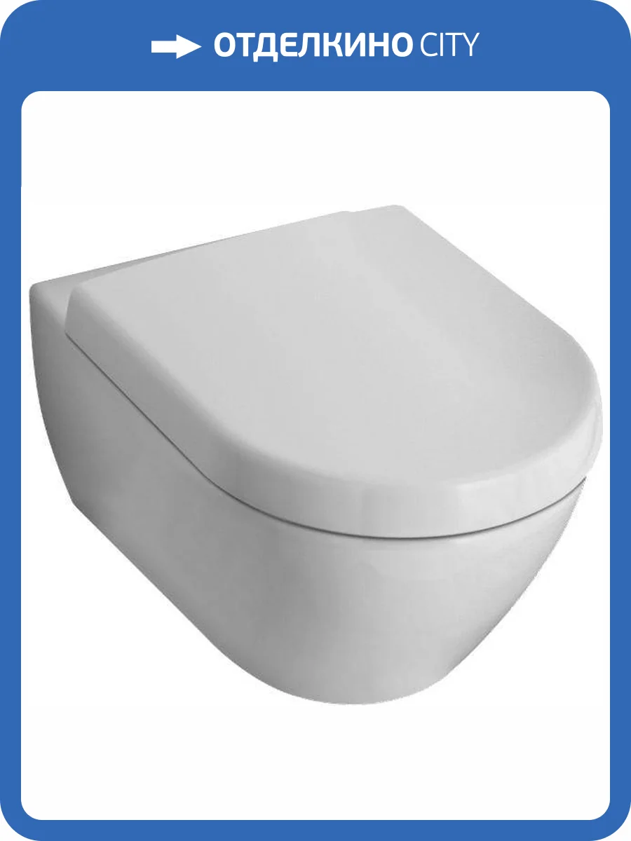 Чаша для унитаза подвесного Villeroy&Boch Subway 2.0 5600 1001 alpin фото 7