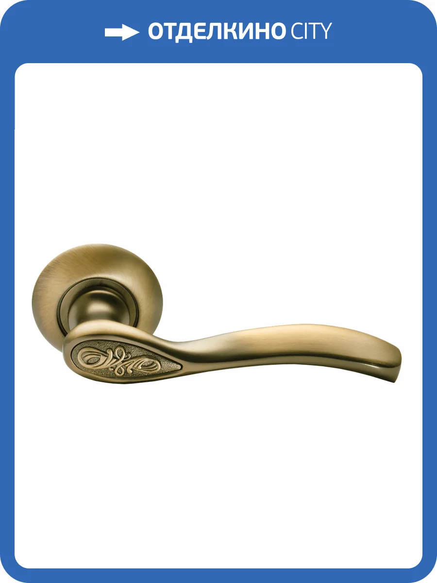 Дверная ручка Morelli Simple Catherine MH-36 COF кофе фото 3