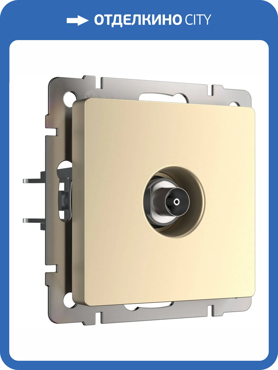 ТВ-розетка оконечная Werkel Встраиваемые механизмы W1183011 фото 6