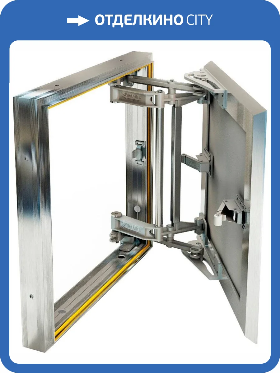 Ревизионный люк Хаммер Слава 70x70 см, настенный фото 5