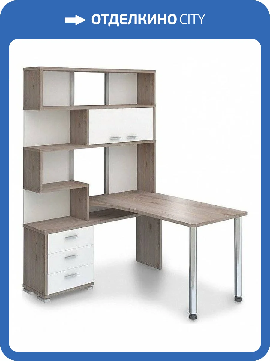 Стол компьютерный Merdes Домино Нельсон MER_SR_420_130_NBEN-LEV фото 2