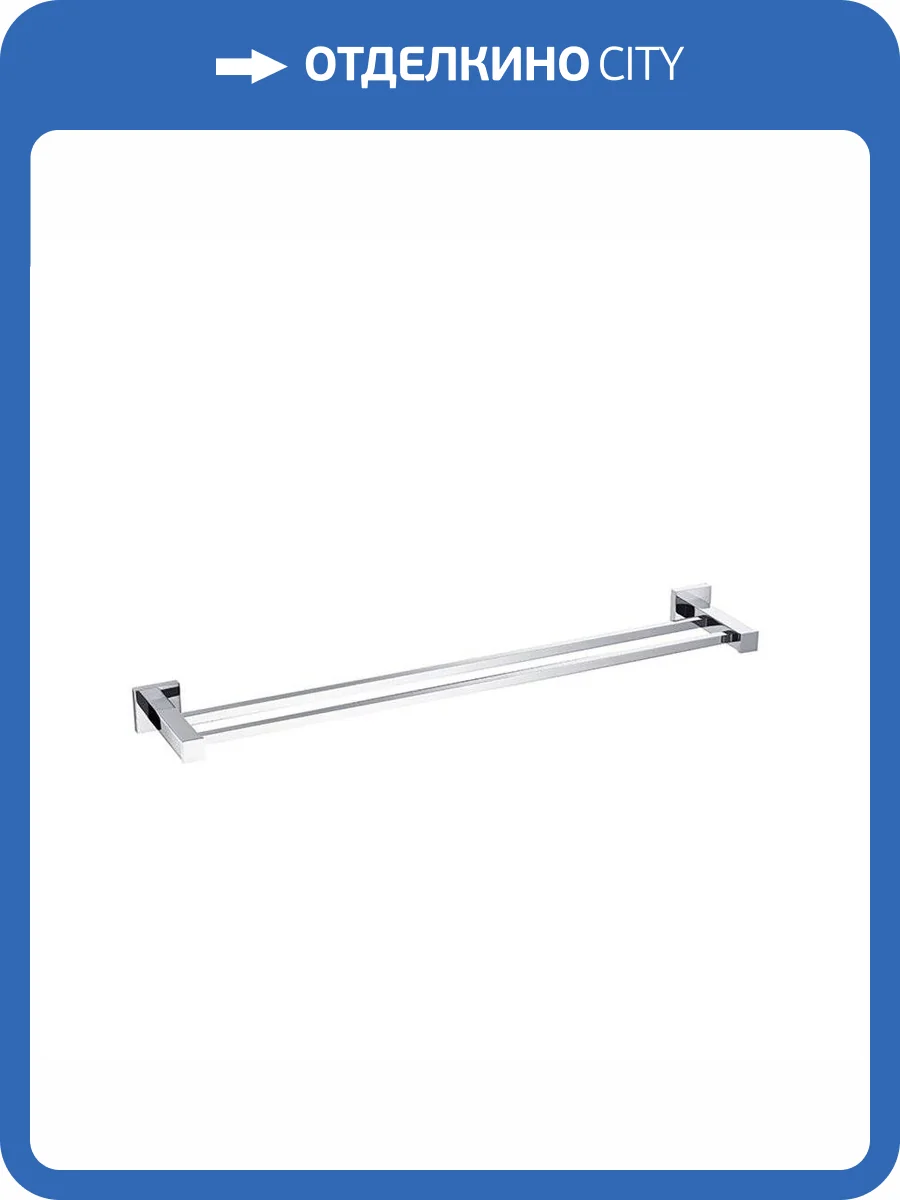 Полотенцедержатель двойной Timo Selene 10056/00 хром фото 3