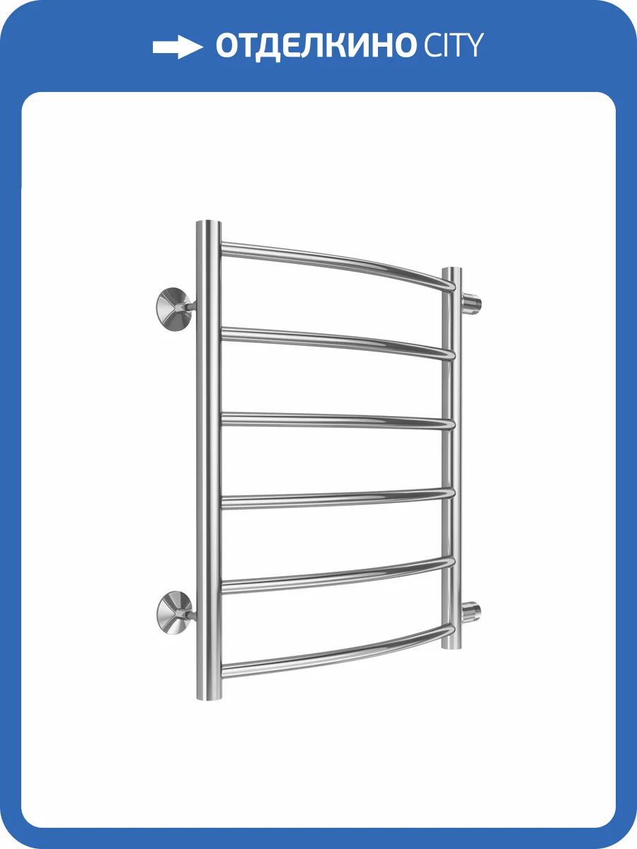 Полотенцесушитель Terminus Классик П6 50x60 бп500, водяной фото 4