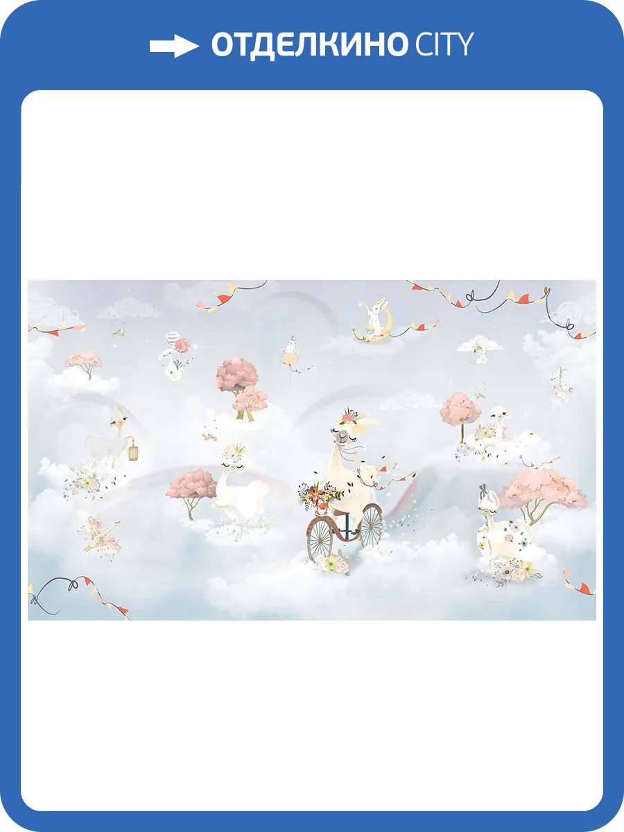 Фреска La Stanza Alba 800587 ардженто (размер на заказ) фото 2