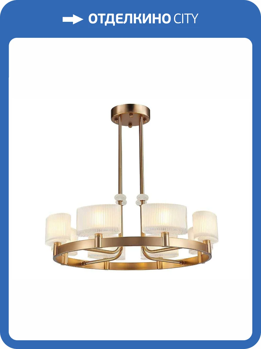 Подвесная люстра Newport Jessica 4338/C new gold фото 2