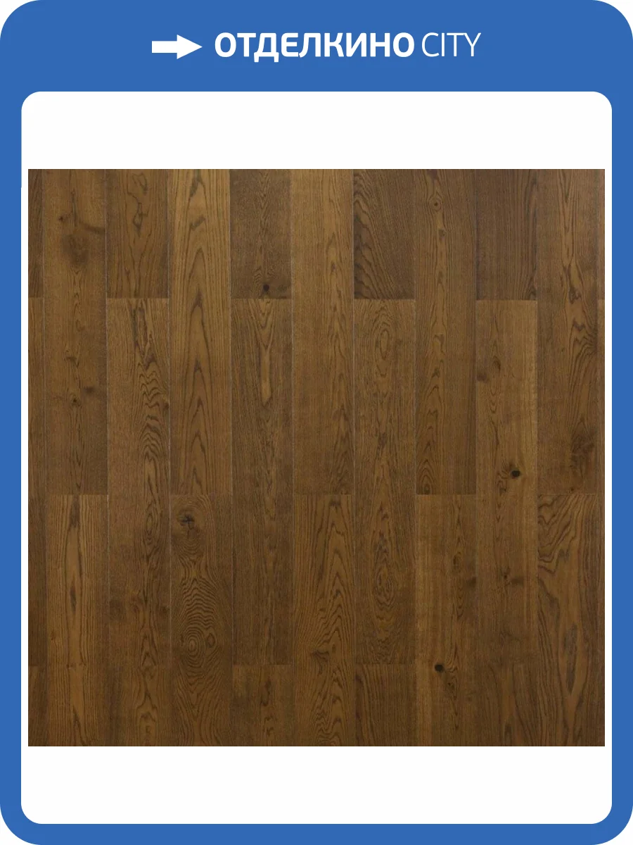 Паркетная доска Focus Floor Smart Дуб Торнадо 1-полосная 1116x188x14 фото 2