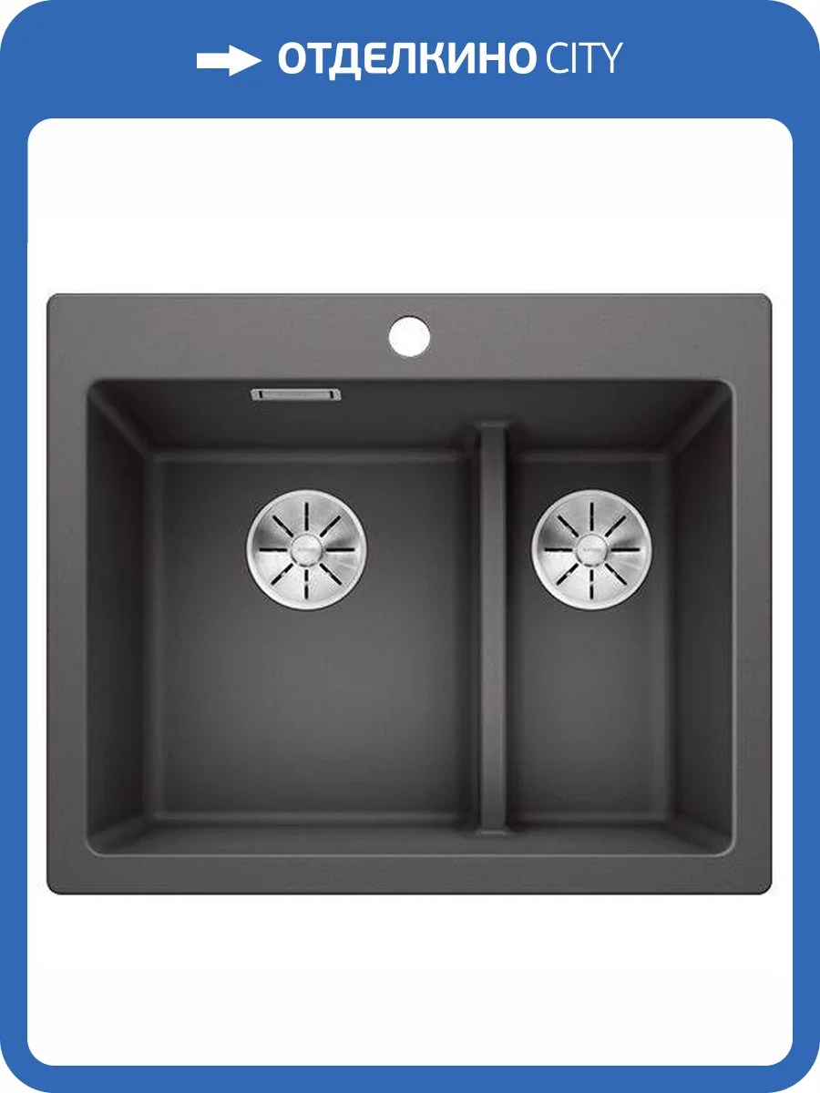 Мойка кухонная Blanco Pleon 6 521690 темная скала фото 5