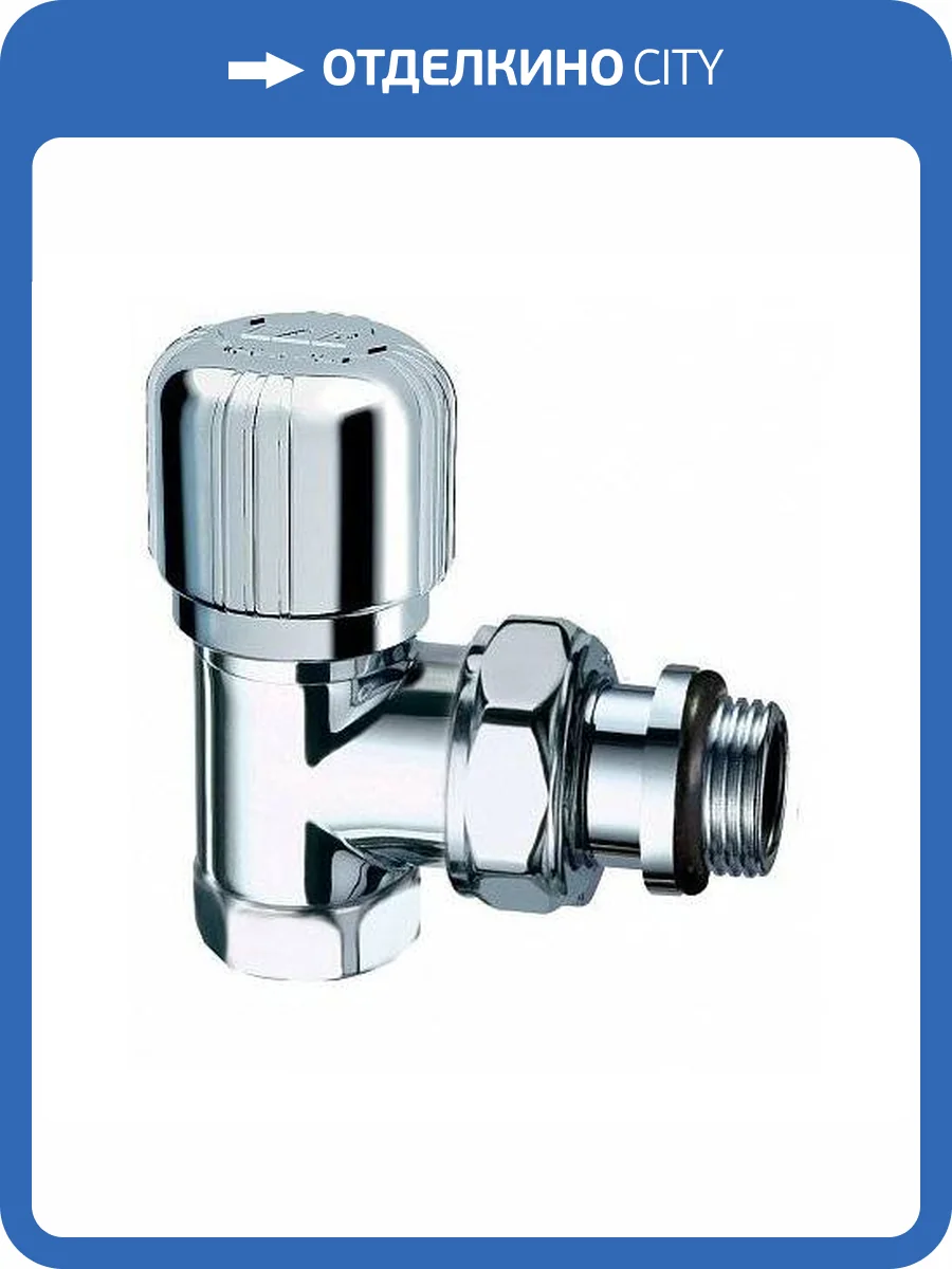 Вентиль FAR термостатный угловой LadyFAR, 1/2 ВР (серебрянное покрытие ), EPDM фото 2