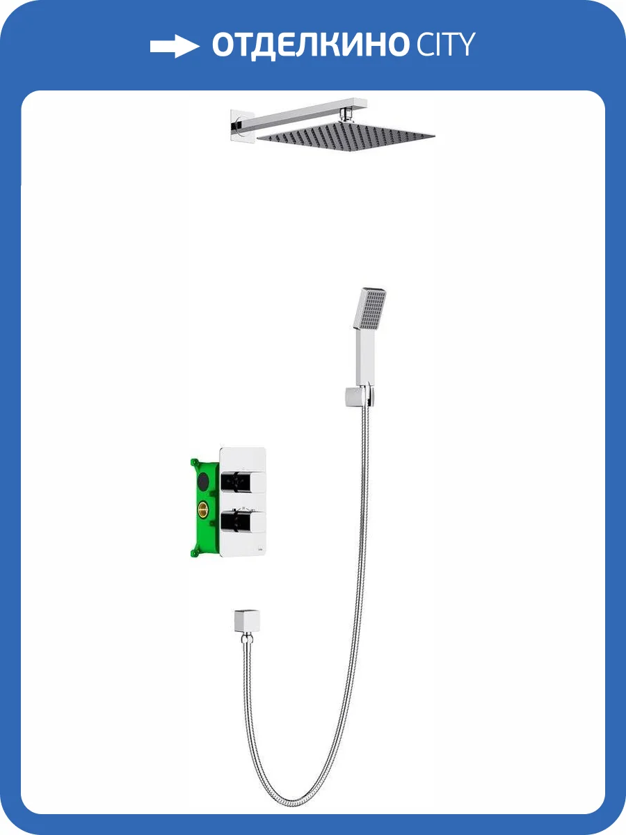 Душевой комплект Timo Petruma SX-5059/00SM chrome, с внутренней частью фото 6