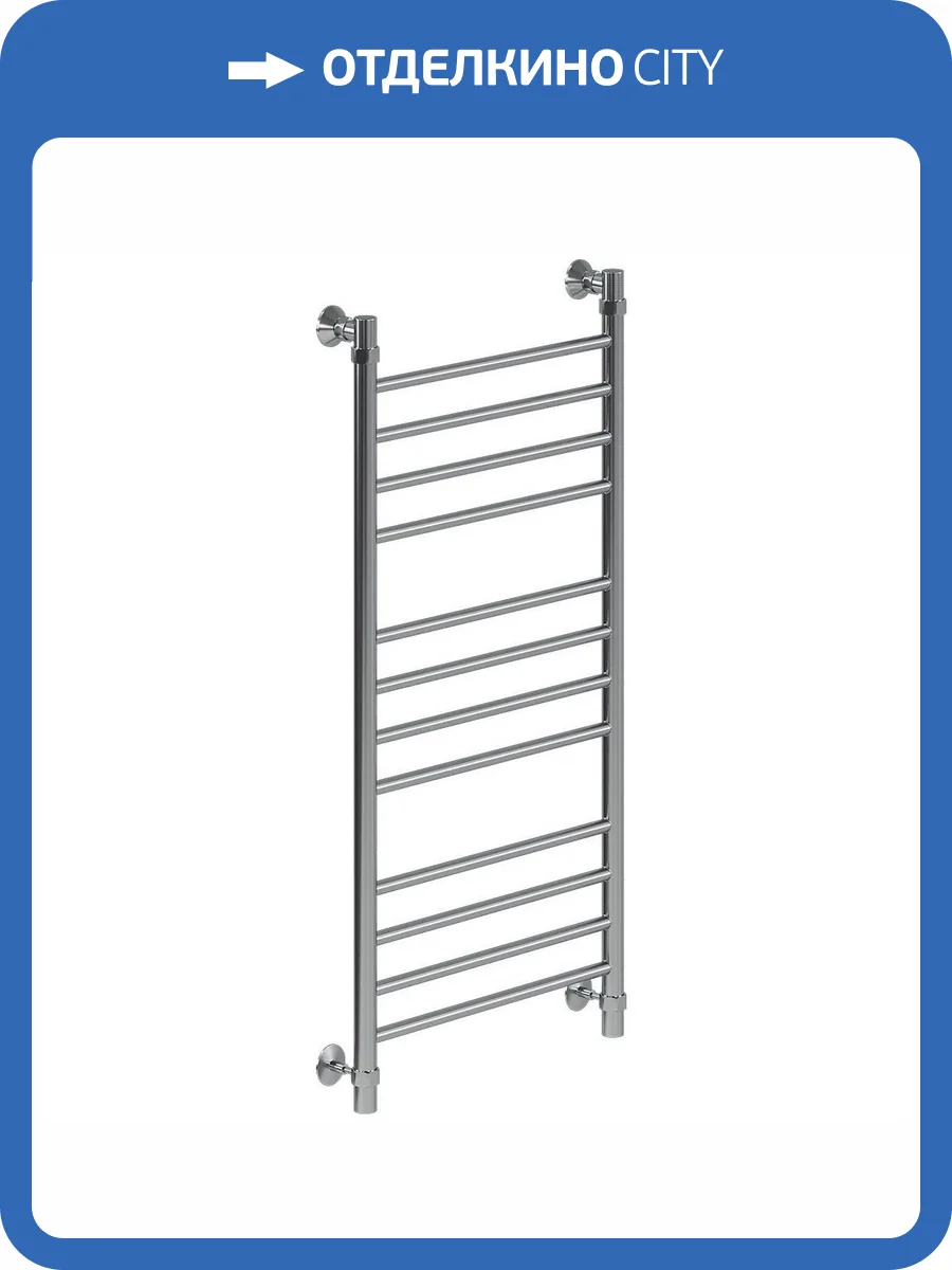 Полотенцесушитель водяной Ника Classic ЛП (Г2) 100/40, хром фото 3