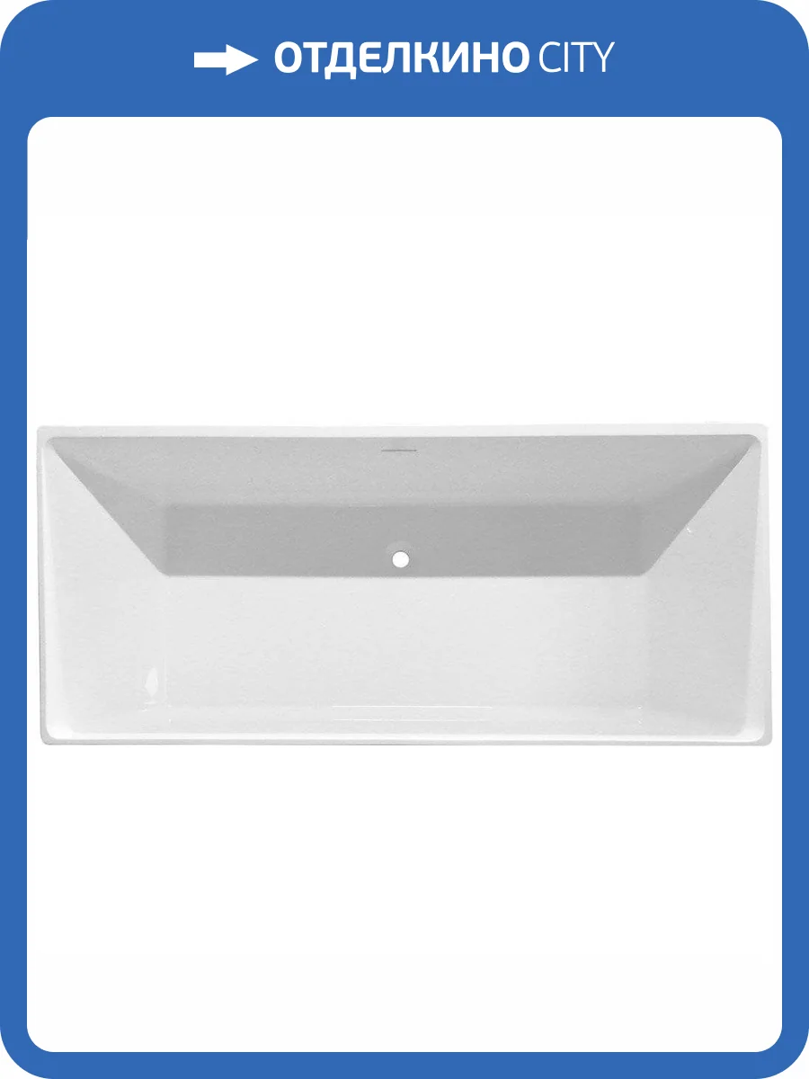 Ванна из искусственного камня Эстет Манхэттен ФР-00006566 175x77 фото 6