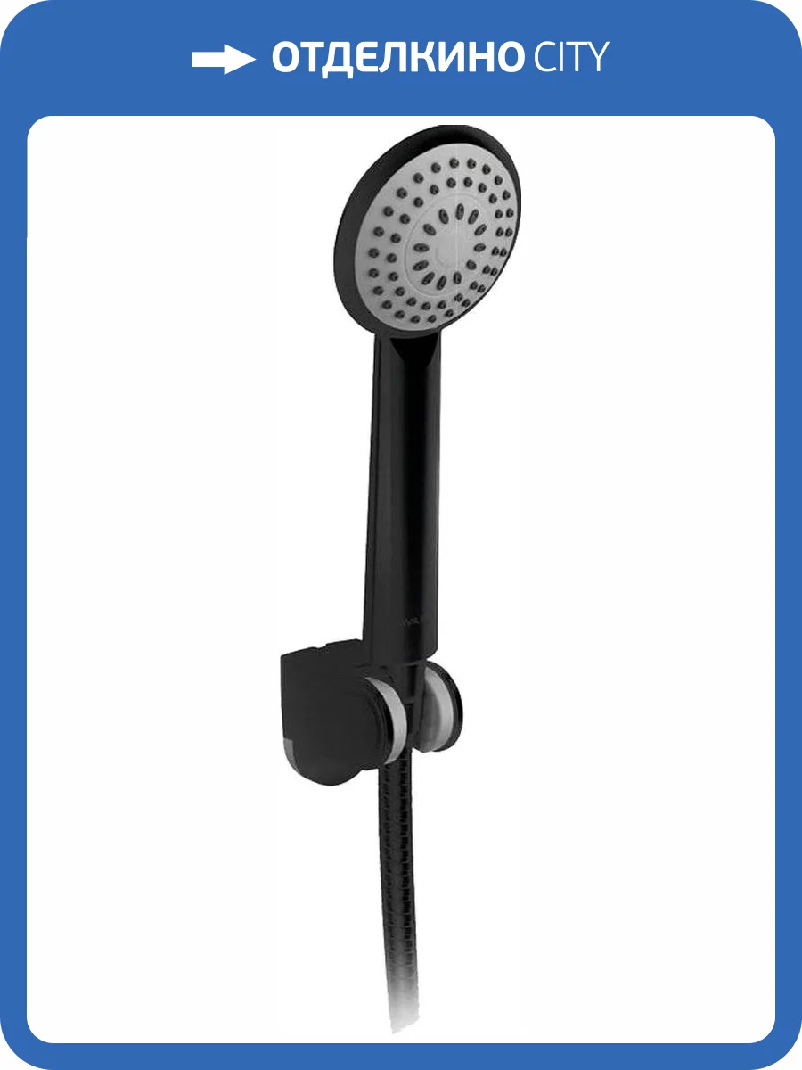 Душевой гарнитур Bravat Eco D288BM-RUS черный фото 3