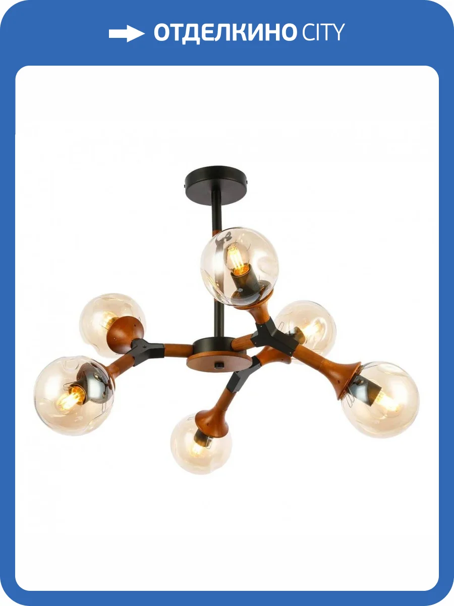 Потолочная люстра Evoluce Raquel SLE109402-06 фото 5