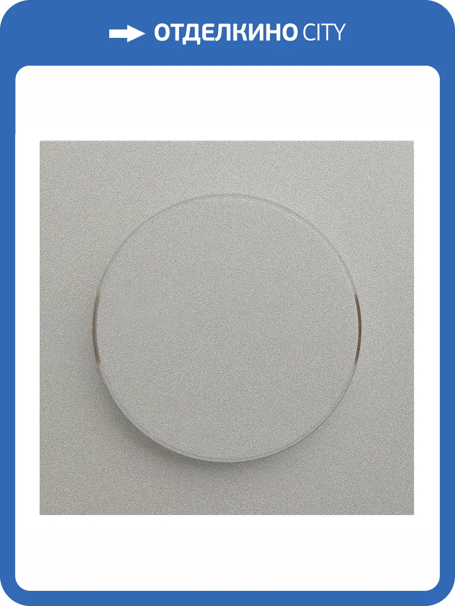 Лицевая панель для диммера Rikett 35721 PL платина фото 2