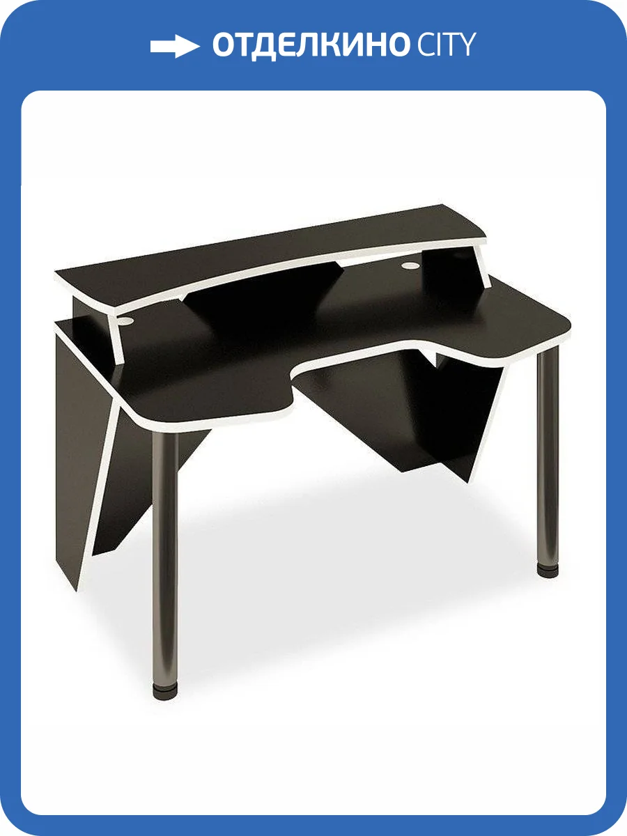 Стол компьютерный Merdes Домино Lite MER_SK-140-PILOT-CHBE фото 2