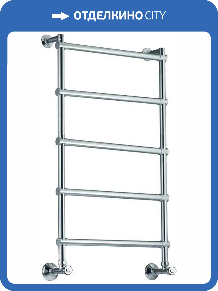 Полотенцесушитель водяной Margaroli Sole 442-5 хром фото 3