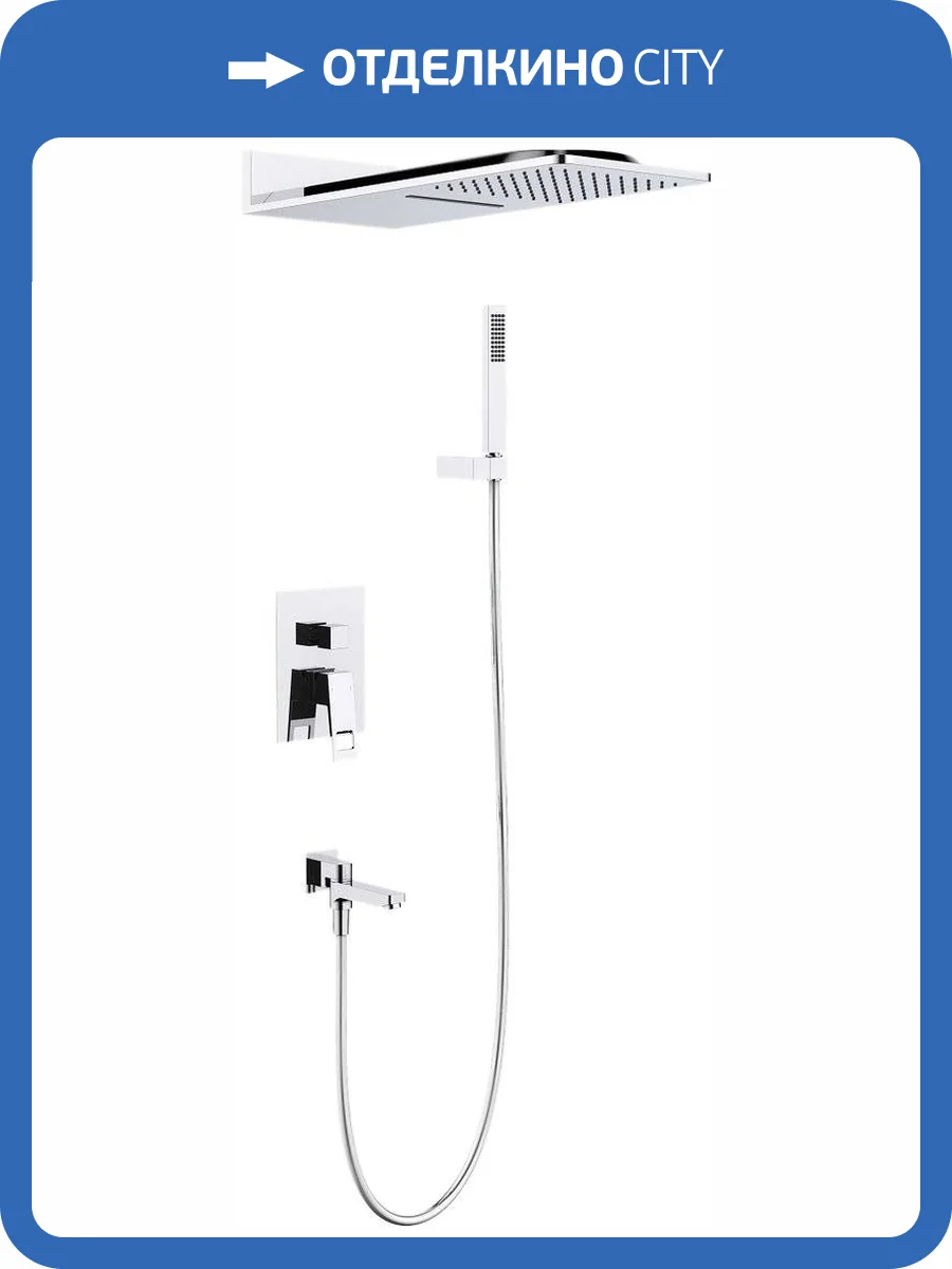 Душевой комплект Timo Briana SX-7119/00SM хром, с внутренней частью фото 6