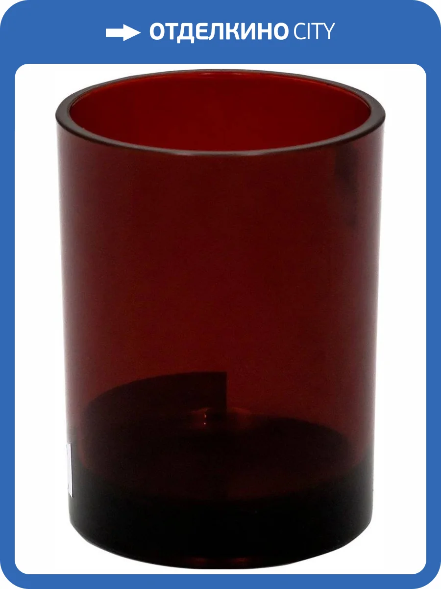 Стакан Ridder Windows 2002106 красный прозрачный фото 2
