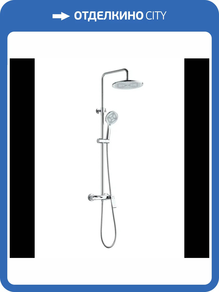 Душевая стойка BOND Cube B08-9100 хром глянцевый фото 13