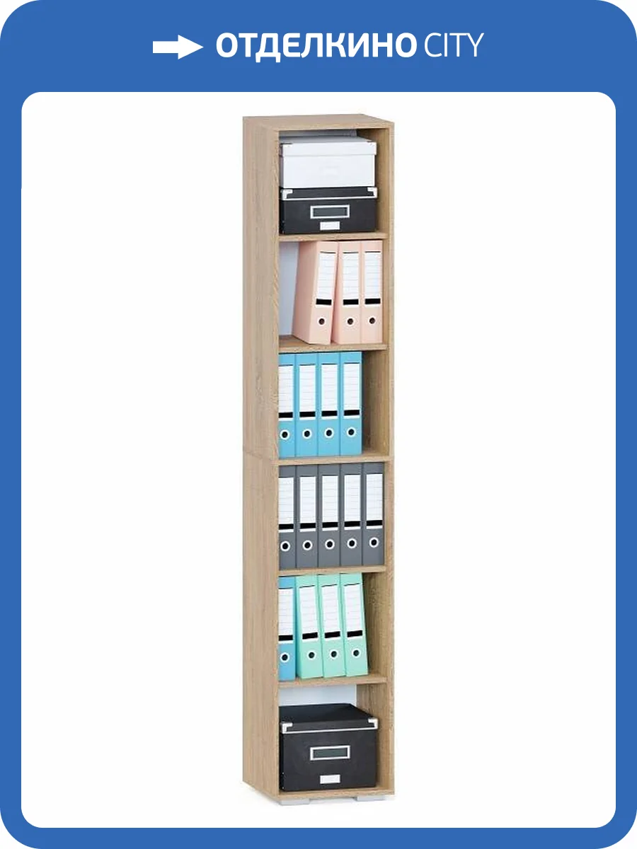 Стеллаж-колонка Сокол ШУ-350 00-00016313 Дуб сонома фото 4