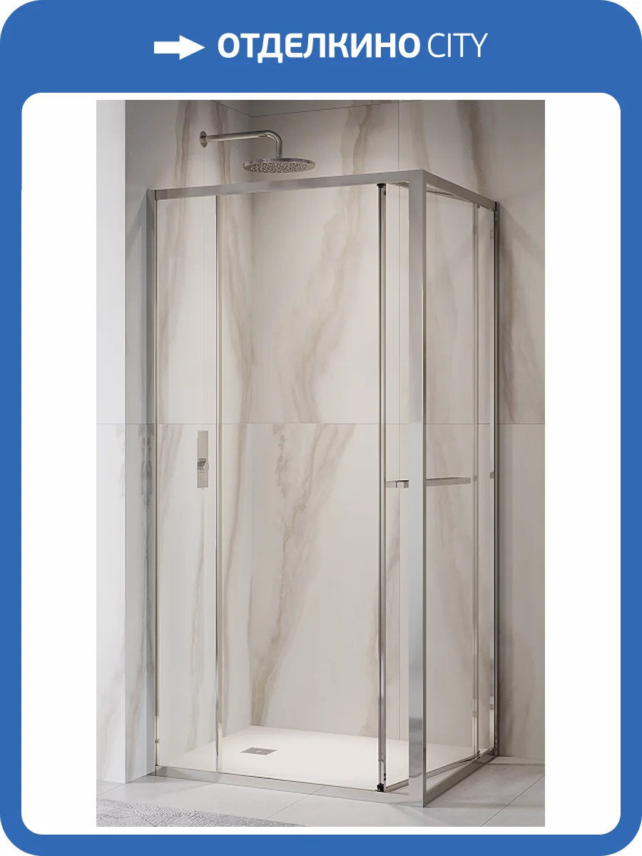 Душевой уголок RGW Leipzig LE-45 77124520-11 профиль хром, стекло прозрачное, 120x100x200 фото 7