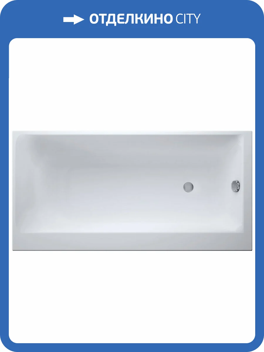 Акриловая ванна Cersanit Smart 170x80 L фото 15