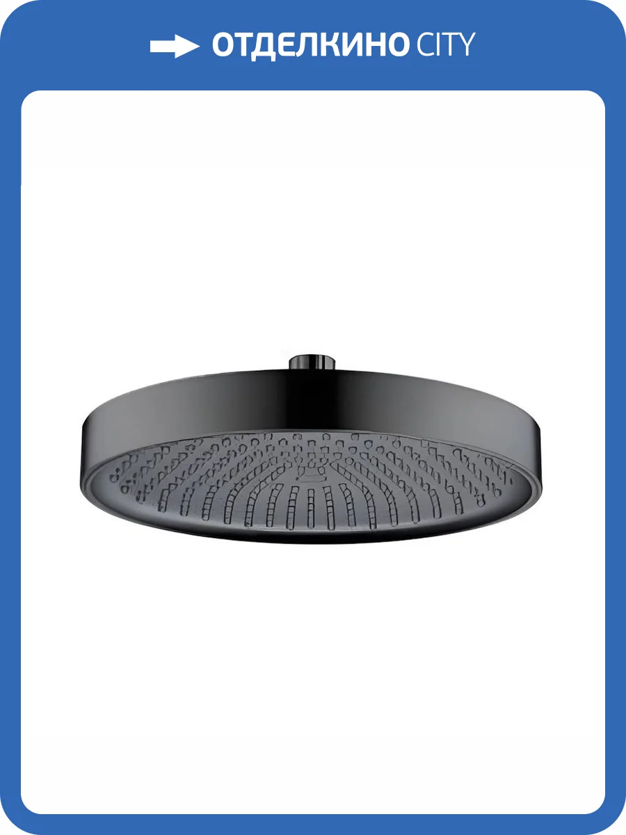 Верхний душ Voda VTS02Black черный фото 3