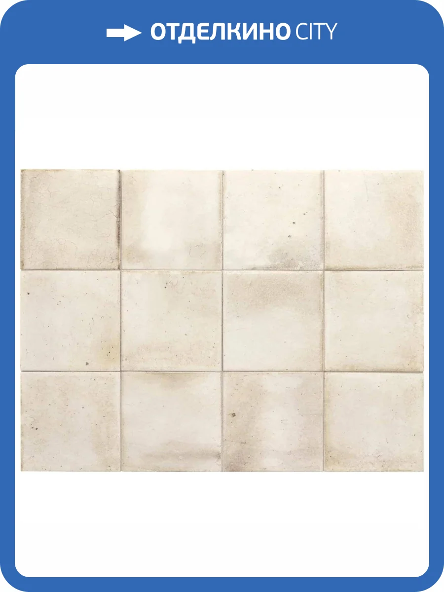 Керамическая плитка Equipe Hanoi 30010 White 10x10 фото 9