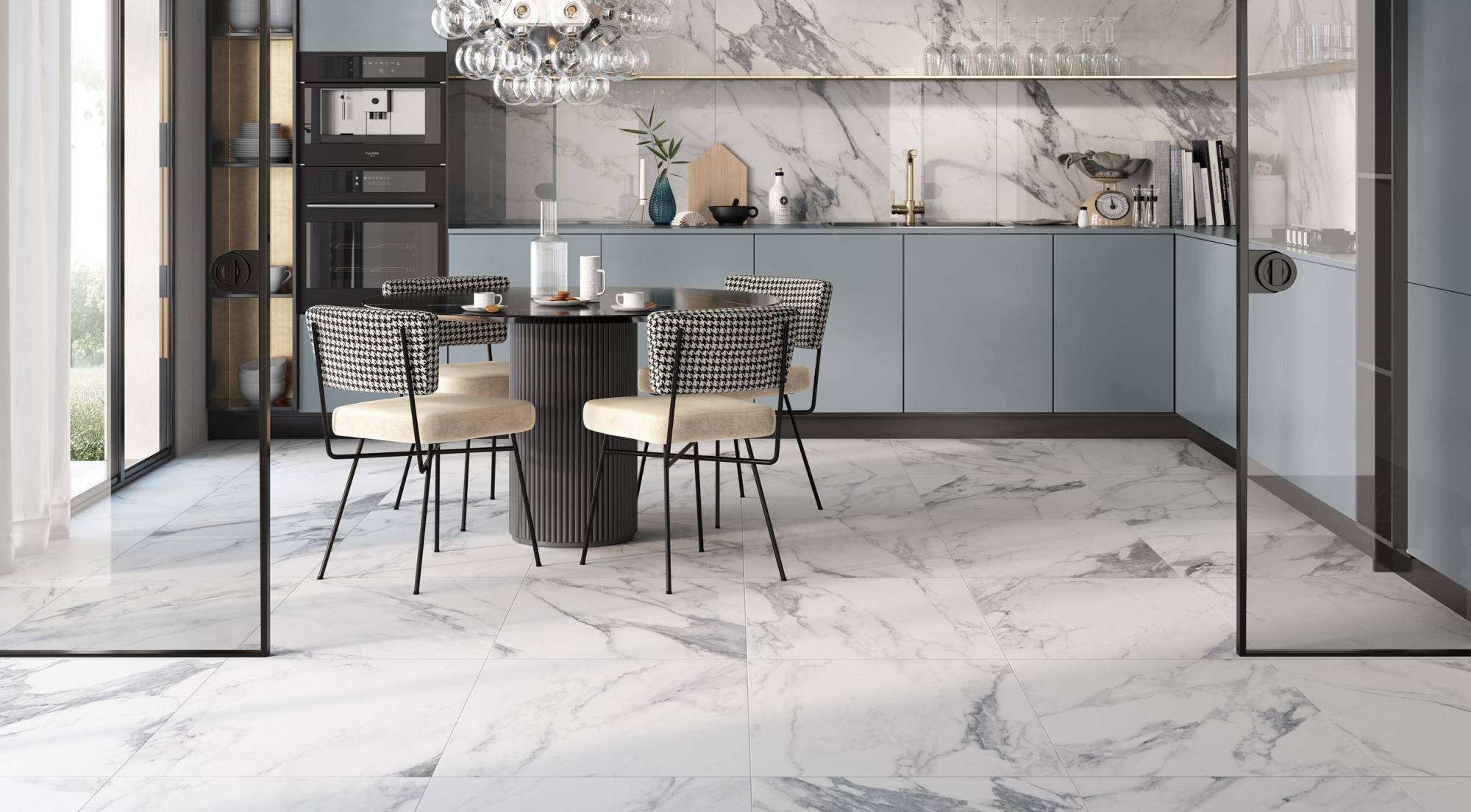 Керамогранит Rondine Group RHS Canova J92910 Labradorite Lap Ret 8.5mm 60x120 фото 4