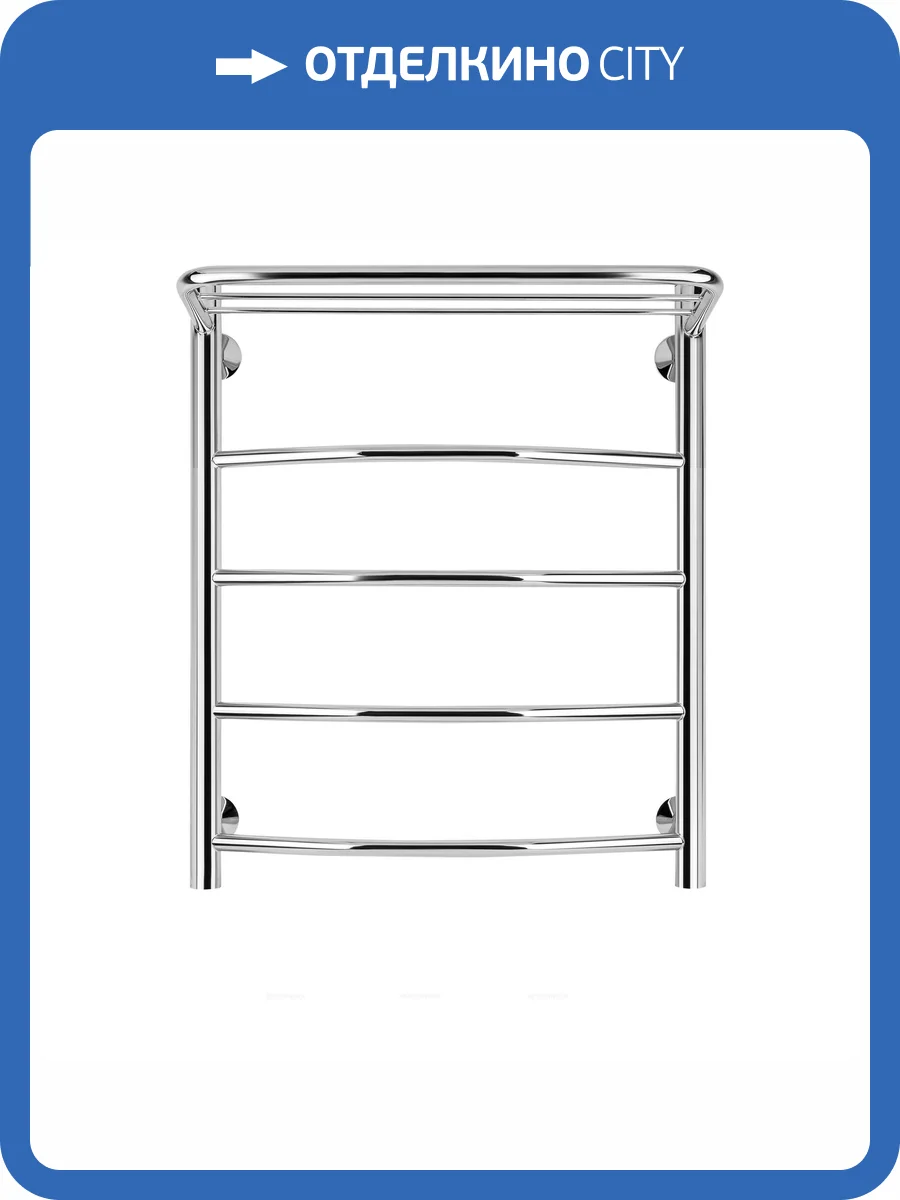 Полотенцесушитель электрический Secado Милан 4603777451073 1 СП 60x40, L, хром фото 5