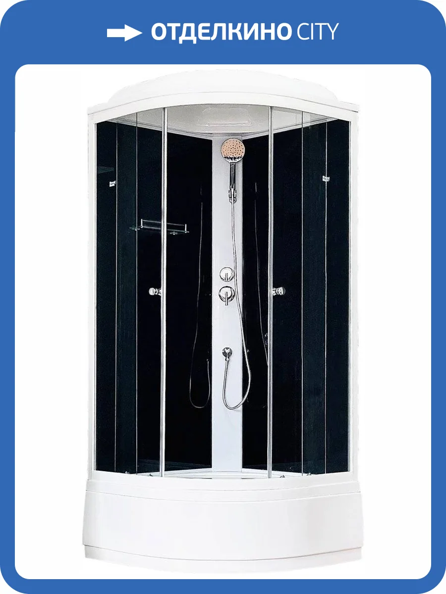 Душевая кабина Royal Bath CK RB90CK5-BT с сиденьем фото 5