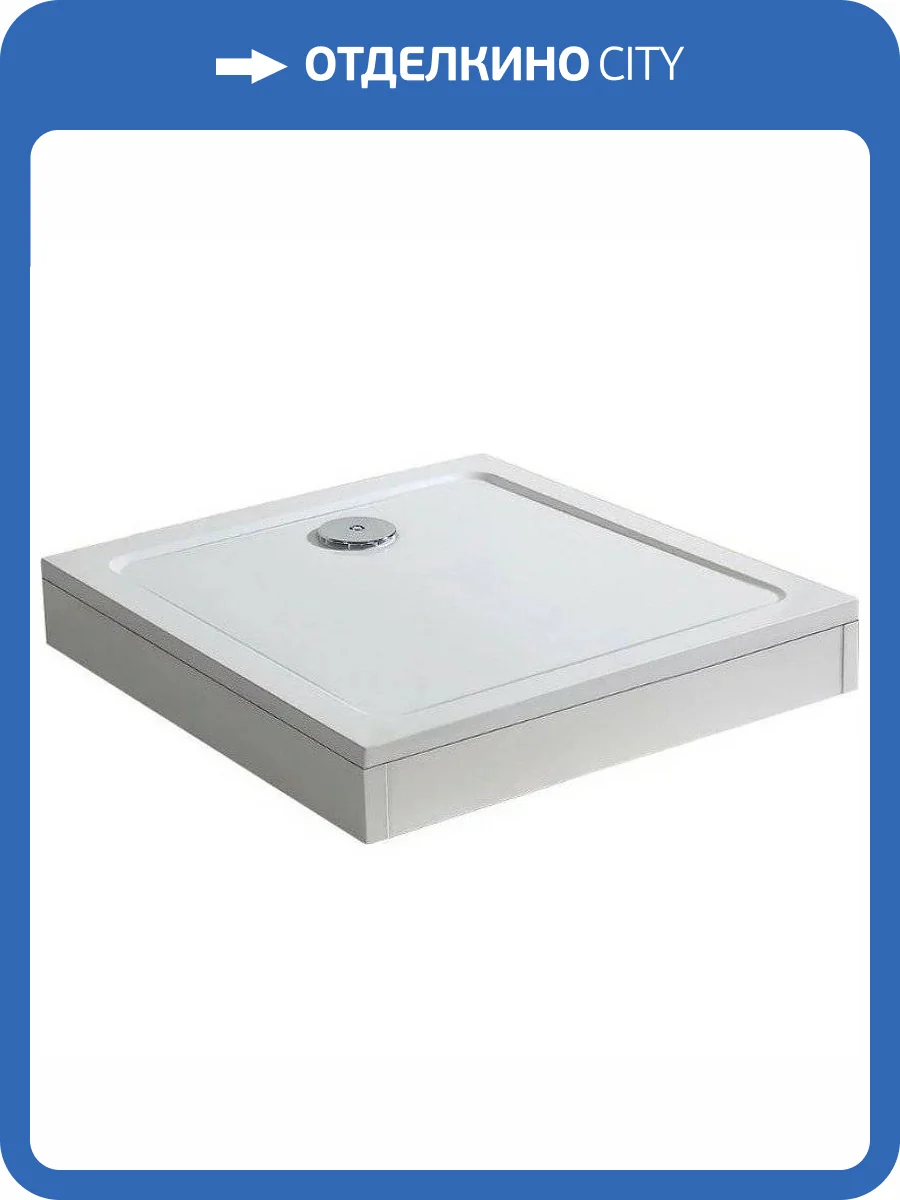 Панель для душевого поддона Veconi P-S-90-W Белая фото 2