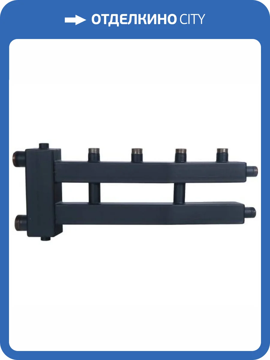 Коллектор Rommer с гидроразделителем на 2+1 контура 1 1/2 фото 2