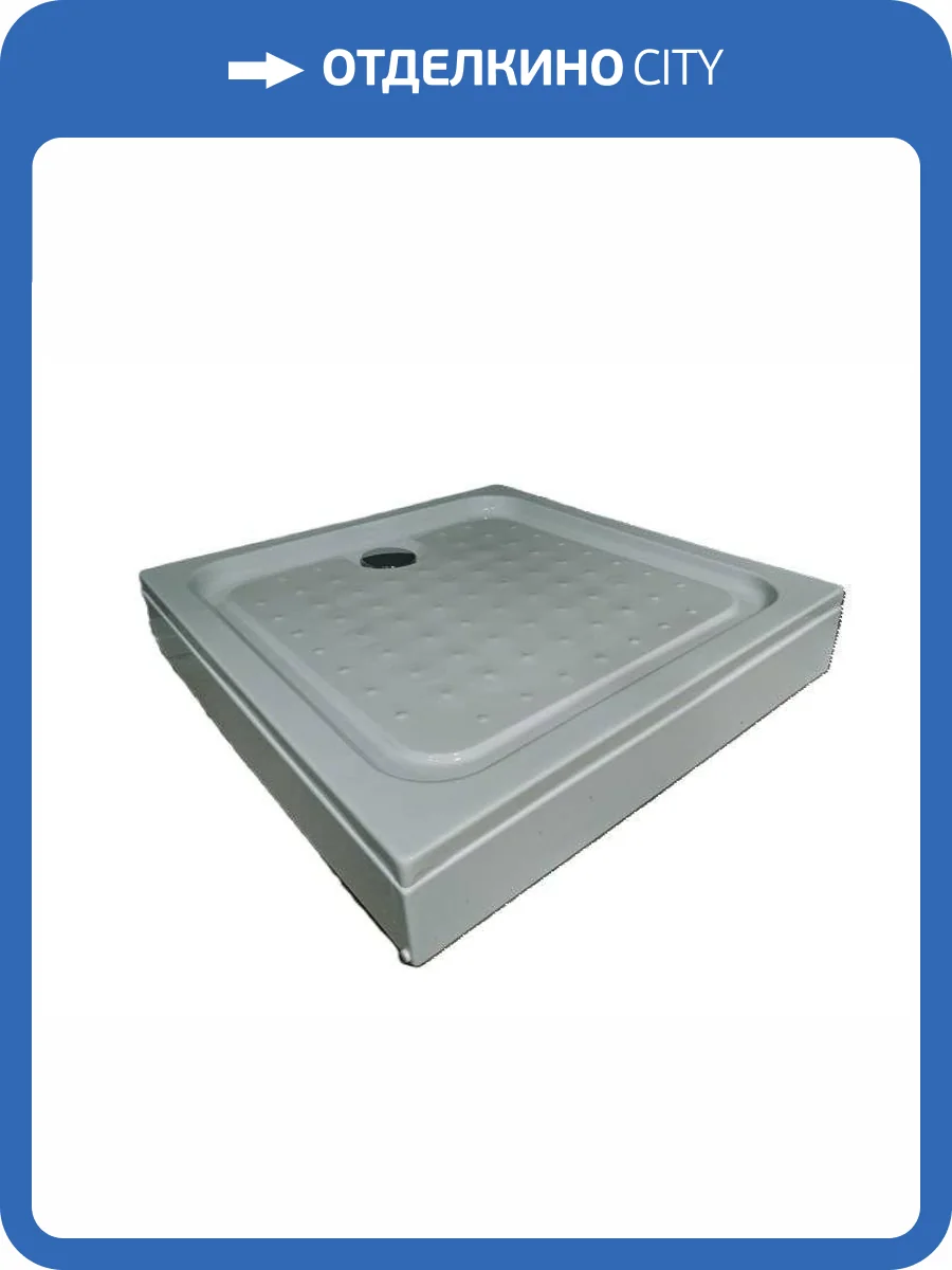 Поддон для душа Erlit ER9017H-1 белый, акрил, 90x90x17 фото 4