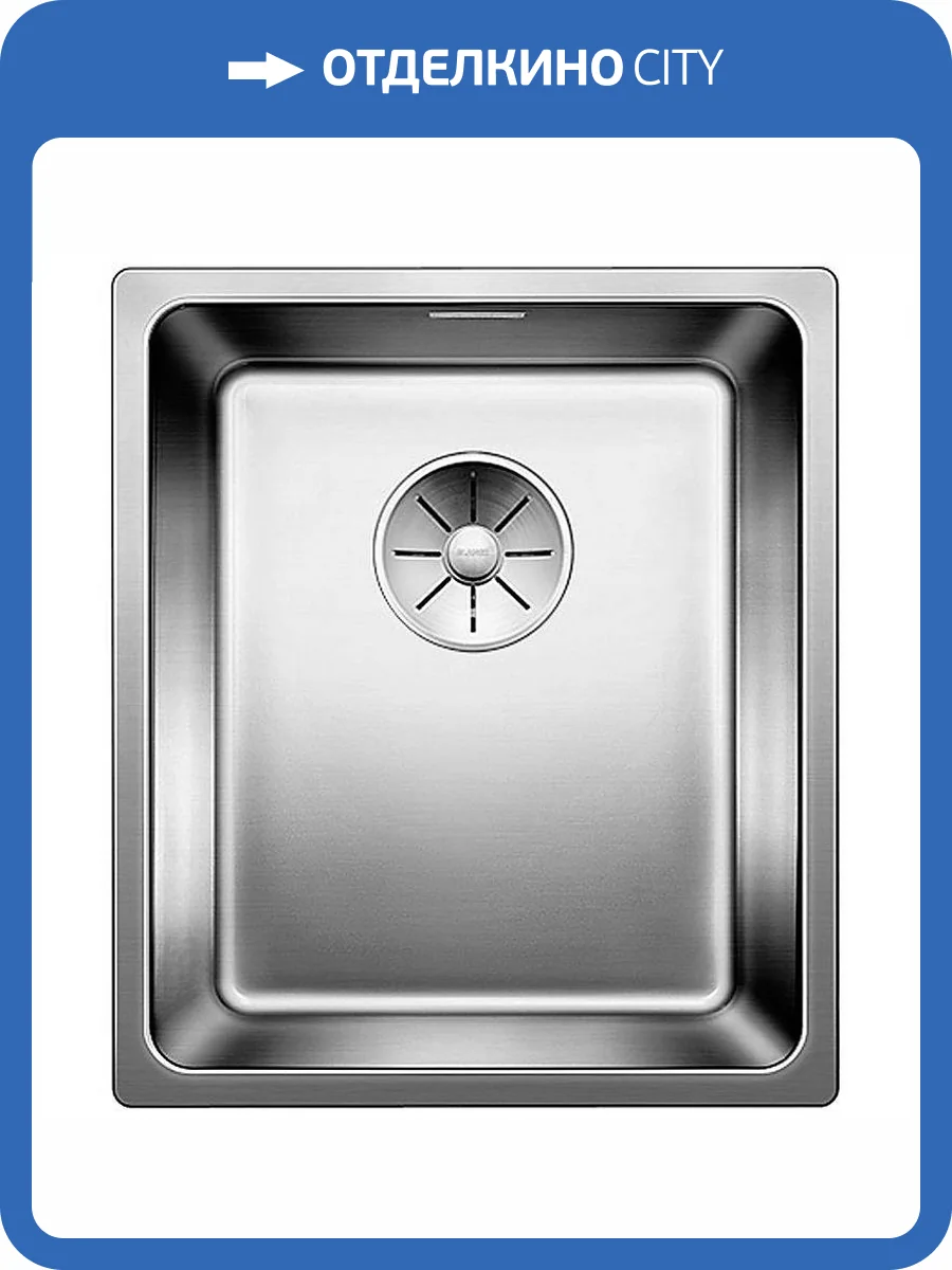 Мойка кухонная Blanco Andano 340-U 522955 нержавеющая сталь фото 6