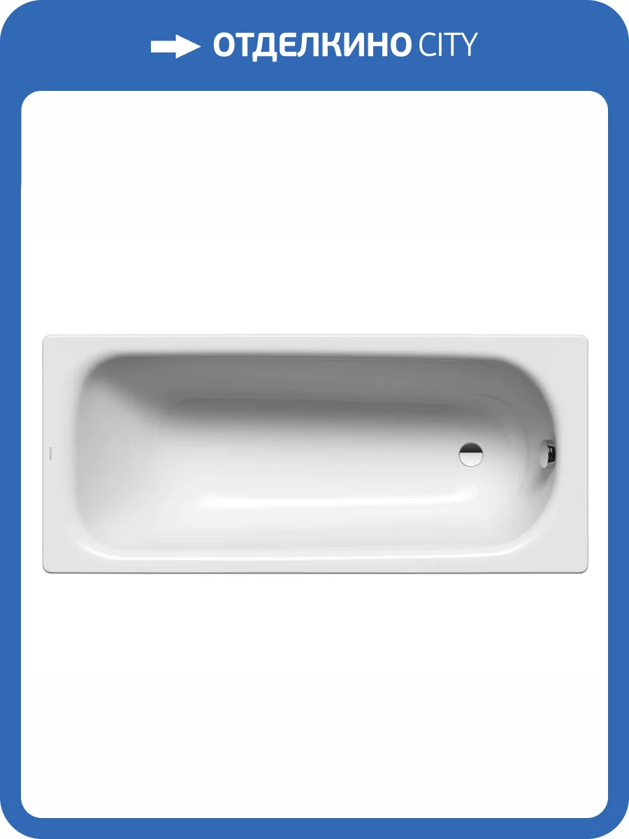 Стальная ванна Kaldewei Advantage Saniform Plus 363-1 111800010001 без опоры 170x70 фото 2