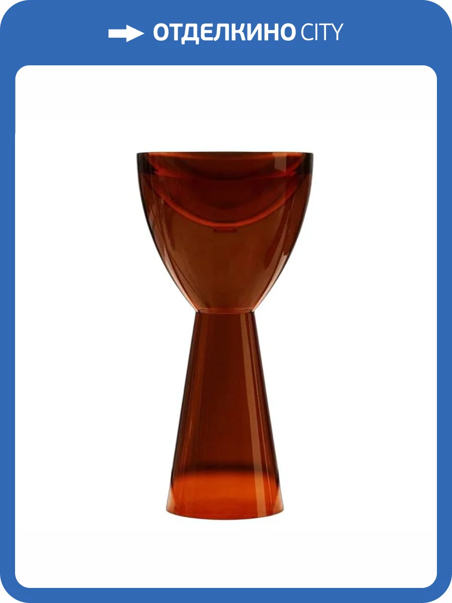 Раковина Abber Kristall AT2703Opal напольная, прозрачная, 45 см фото 5