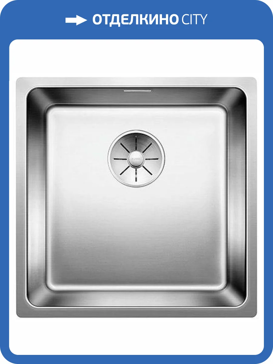 Мойка кухонная Blanco Andano 400-U 522959 нержавеющая сталь фото 5