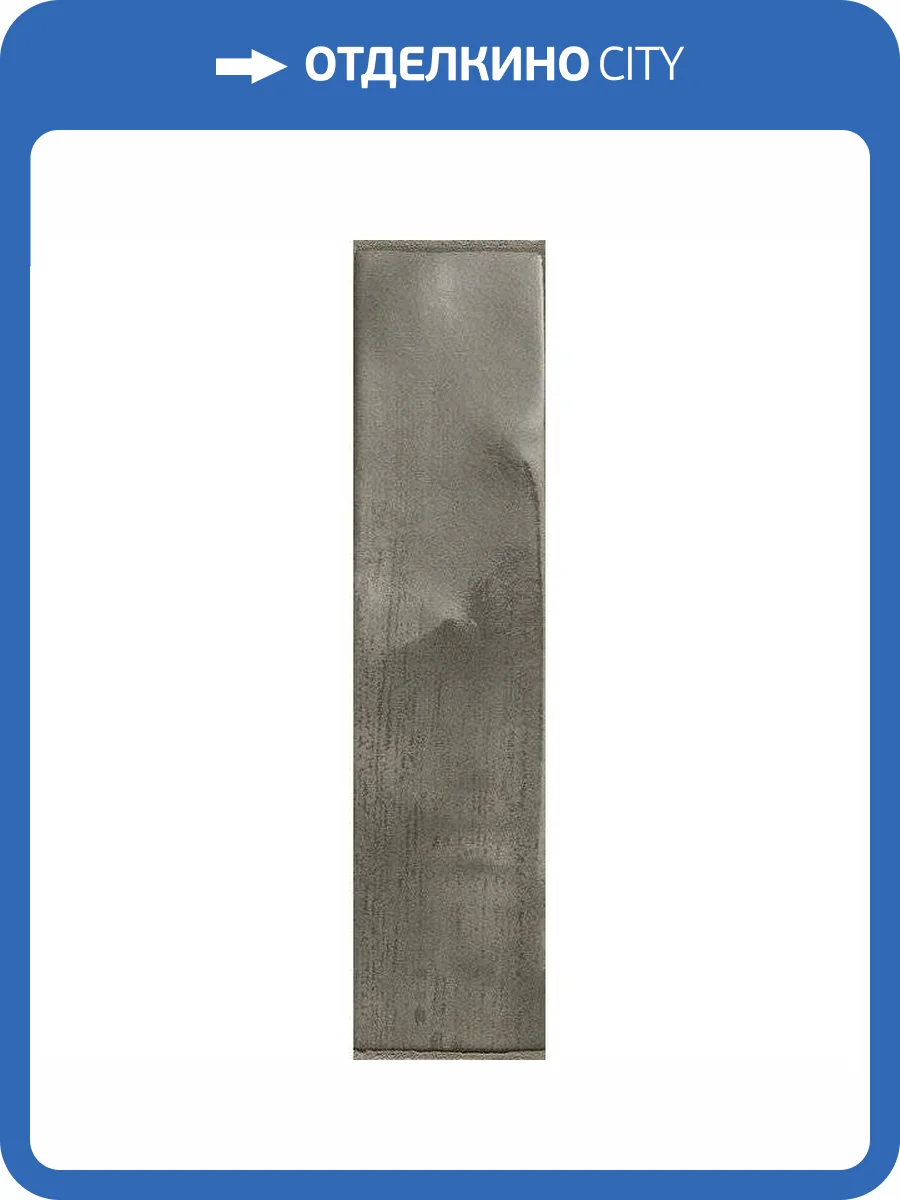 Керамогранит FAP Ceramiche Brickell fNSQ Grey Gloss 7.5x30 фото 3