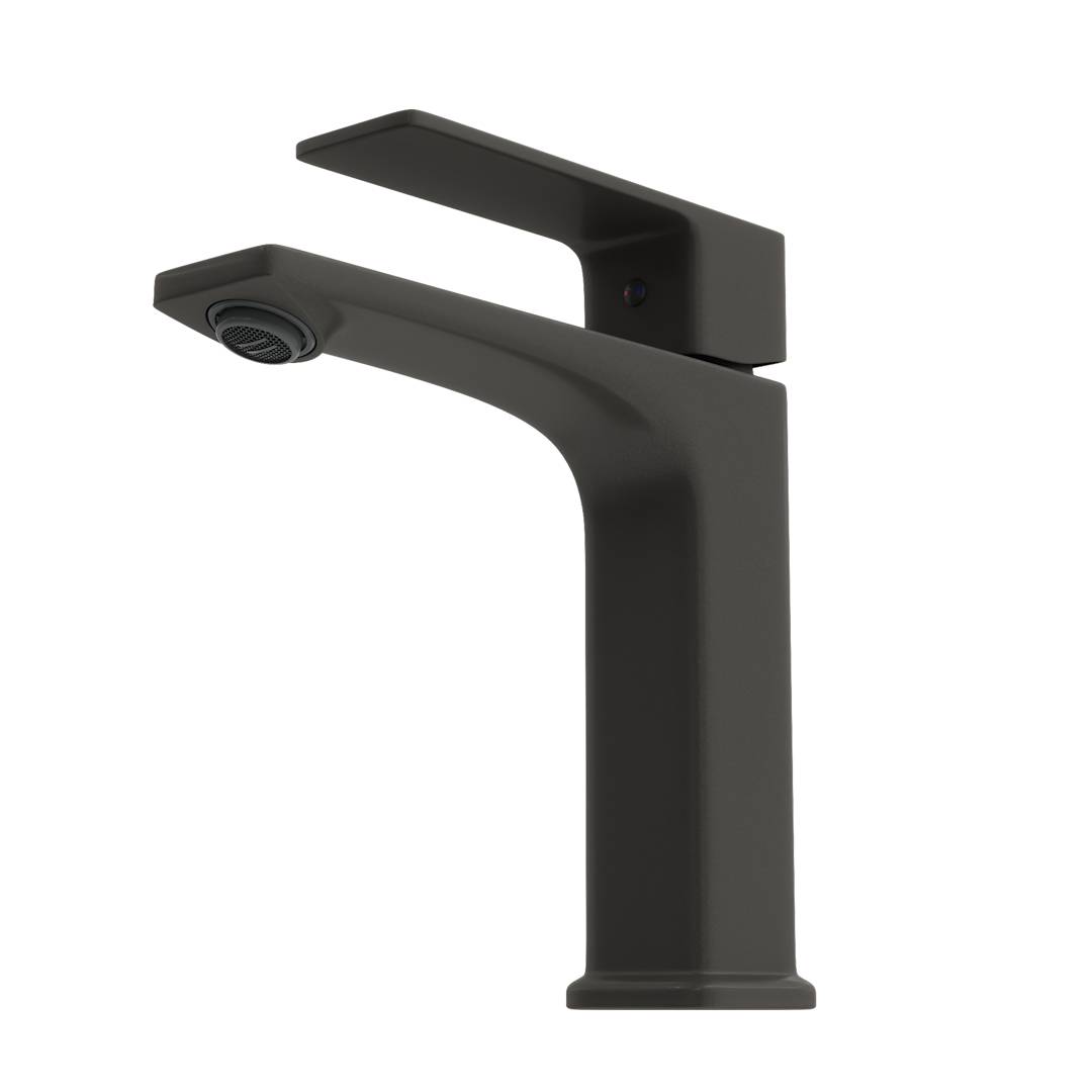 Смеситель для раковины Watersense Amelia W00353 графит матовый фото 3