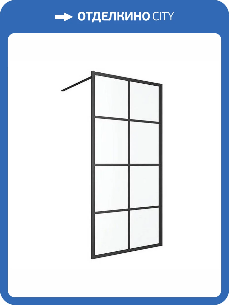 Стенка EXCELLENT Fabrika 100 см (черный мат) фото 6