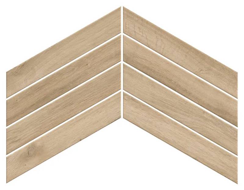 Керамогранит Atlas Concorde Russia Fusion Oak 600010002448 Natural Chevron / Фьюжн Оак Нэчурал Шеврон 7.5x45